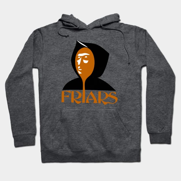 Defunct San Diego Friars Team Tennis WTT 1976 Hoodie by LocalZonly